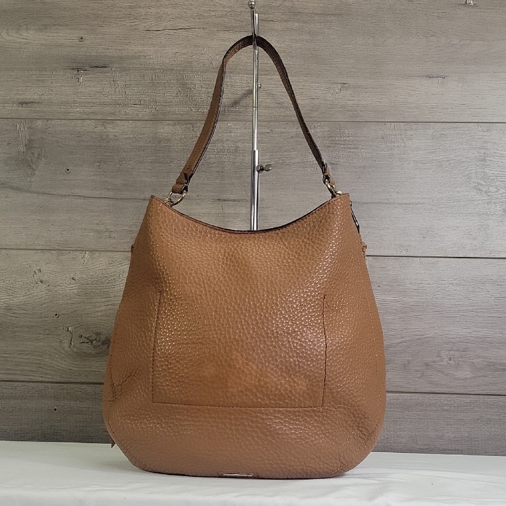 Rebecca Minkoff Brown Pebble Leather Tote Bag